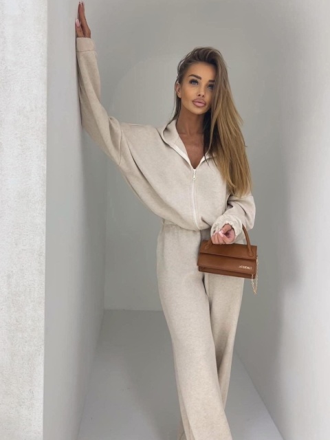 Komplet sweterkowy MILO Ecru