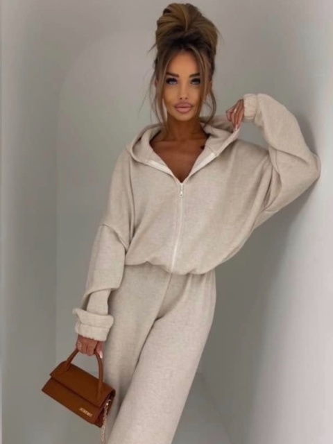 Komplet sweterkowy MILO Ecru