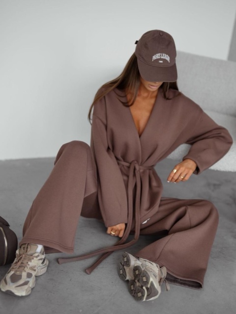 Komplet ocieplany EZRA Choco