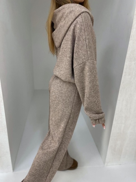 Komplet sweterkowy z wełną MILO Mocca II