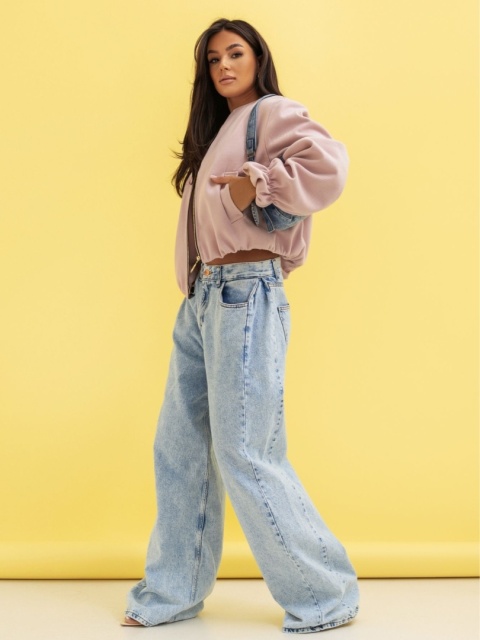 Kurtka bomberka DAISY róż